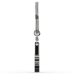 Load image into Gallery viewer, Gig'Em Silver and Garnet Spirit Keychain