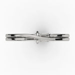 Load image into Gallery viewer, 12th Man Silver and Garnet Spirit Tag Keychain