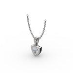 Load image into Gallery viewer, AGGIE SHIELD™ DIAMOND 14K GOLD SOLITAIRE PENDANT