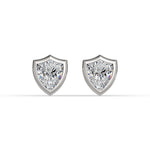 Load image into Gallery viewer, AGGIE SHIELD™ DIAMOND 14K GOLD SOLITAIRE STUDS