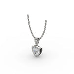 Load image into Gallery viewer, AGGIE SHIELD™ DIAMOND 14K GOLD SOLITAIRE PENDANT