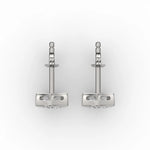 Load image into Gallery viewer, AGGIE SHIELD™ DIAMOND 14K GOLD SOLITAIRE STUDS