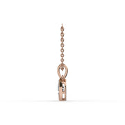 AGGIE SHIELD™ DIAMOND 14K GOLD SOLITAIRE PENDANT