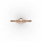 AGGIE SHIELD™ DIAMOND 14K GOLD SOLITAIRE PENDANT