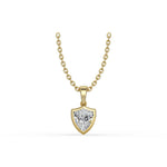 Load image into Gallery viewer, AGGIE SHIELD™ DIAMOND 14K GOLD SOLITAIRE PENDANT