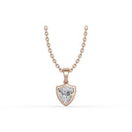 Load image into Gallery viewer, AGGIE SHIELD™ DIAMOND 14K GOLD SOLITAIRE PENDANT