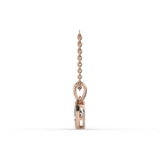 AGGIE SHIELD™ DIAMOND 14K GOLD SOLITAIRE PENDANT