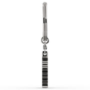 AggieLand Silver and Garnet Spirit Tag Keychain