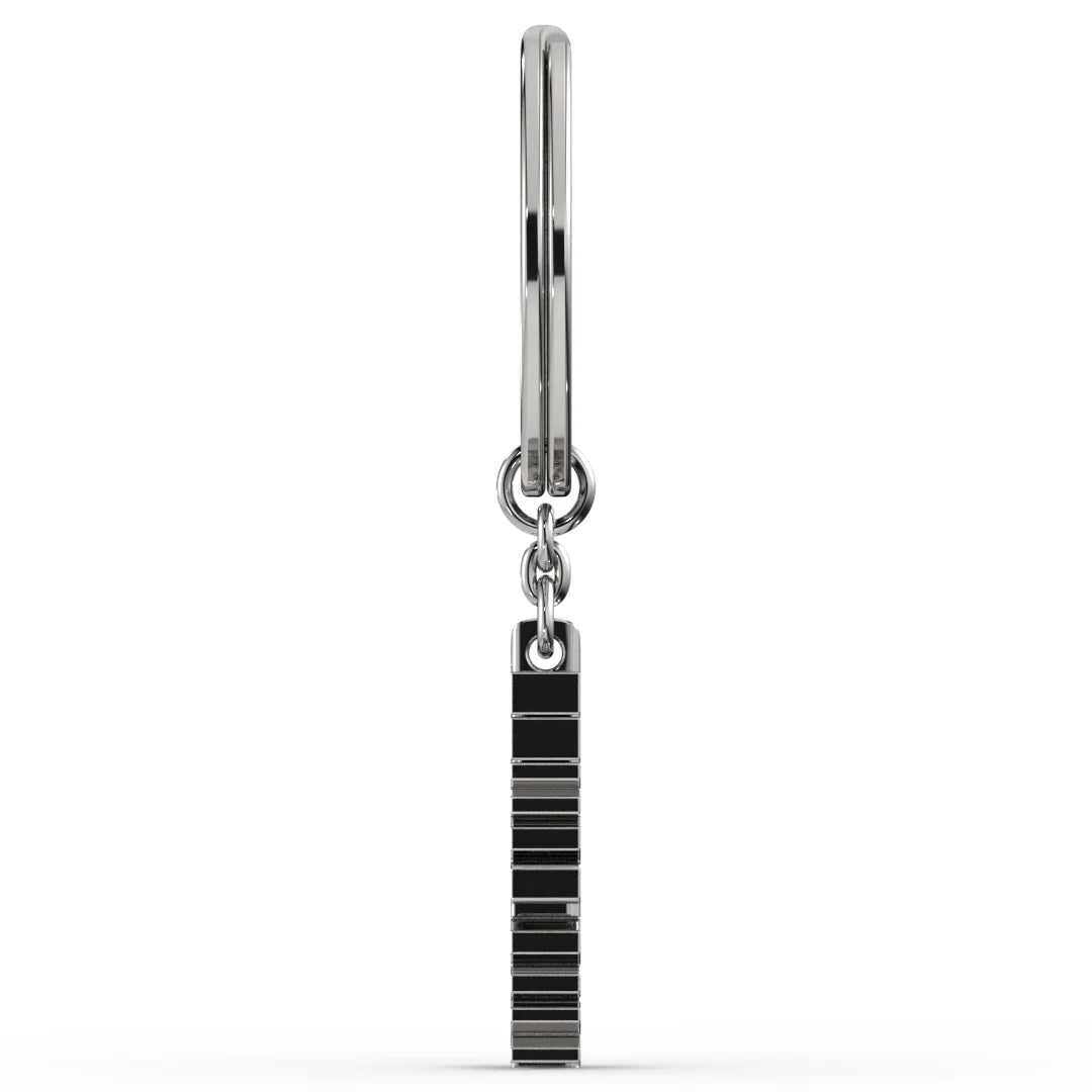 TEXAS A&M Silver and Garnet Spirit Keychain
