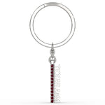 Load image into Gallery viewer, TEXAS A&amp;M Silver and Garnet Spirit Keychain