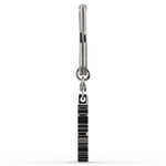 Load image into Gallery viewer, 12th Man Silver and Garnet Spirit Tag Keychain