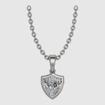 Load and play video in Gallery viewer, AGGIE SHIELD™ DIAMOND 14K GOLD SOLITAIRE PENDANT
